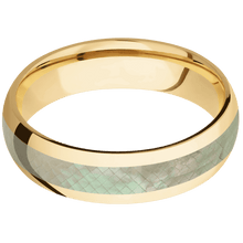 10K Yellow Gold + Polish Finish