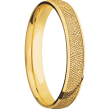 18K Yellow Gold + Polish Finish