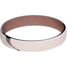 Stainless Steel + Polish Finish + Rose Gold