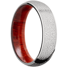 Palladium Silver + Polish Finish + Padauk