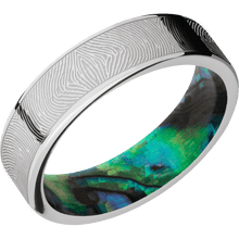 Stainless Steel + Polish Finish + Abalone