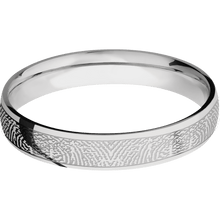 Palladium Silver + Polish Finish