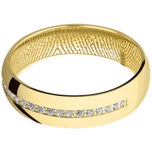 10K Yellow Gold + Polish Finish