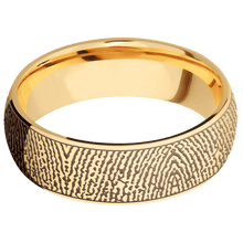14K Yellow Gold + Polish Finish