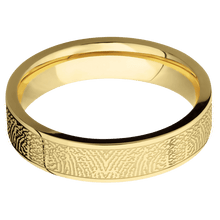10K Yellow Gold + Polish Finish