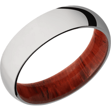 Titanium + Polish Finish + Padauk