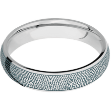 Palladium Silver + Polish Finish