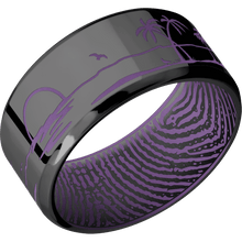 Zirconium + Polish , Polish Finish + Wild Purple