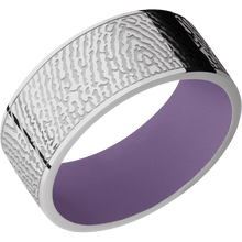 Stainless Steel + Polish Finish + Bright Purple