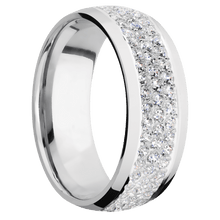 10K White Gold + Polish Finish