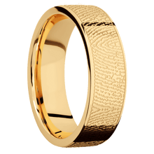 14K Yellow Gold + Polish Finish