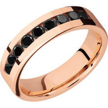 14K Rose Gold + Polish Finish