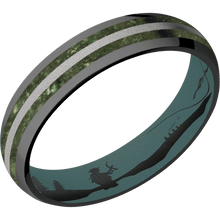 Zirconium + Polish Finish + Northern Lights