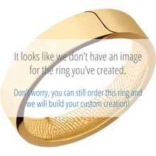 14K Yellow Gold + Polish Finish