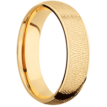 10K Yellow Gold + Polish Finish