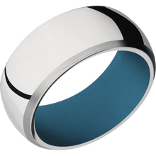 Stainless Steel + Polish , Satin Finish + Royal Blue