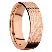 14K Rose Gold + Polish Finish