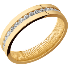 14K Yellow Gold + Polish Finish