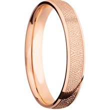 14K Rose Gold + Polish Finish