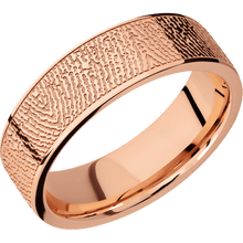 14K Rose Gold + Polish Finish