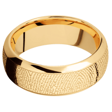14K Yellow Gold + Polish , Polish Finish