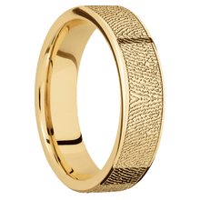 10K Yellow Gold + Polish Finish