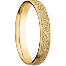 10K Yellow Gold + Bead Finish