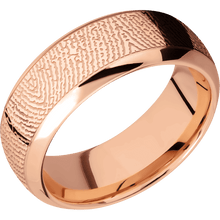 18K Rose Gold + Polish , Polish Finish