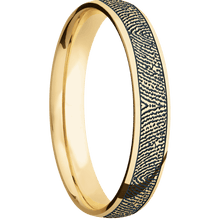 10K Yellow Gold + Polish Finish