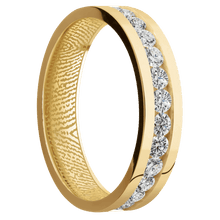 10K Yellow Gold + Polish Finish