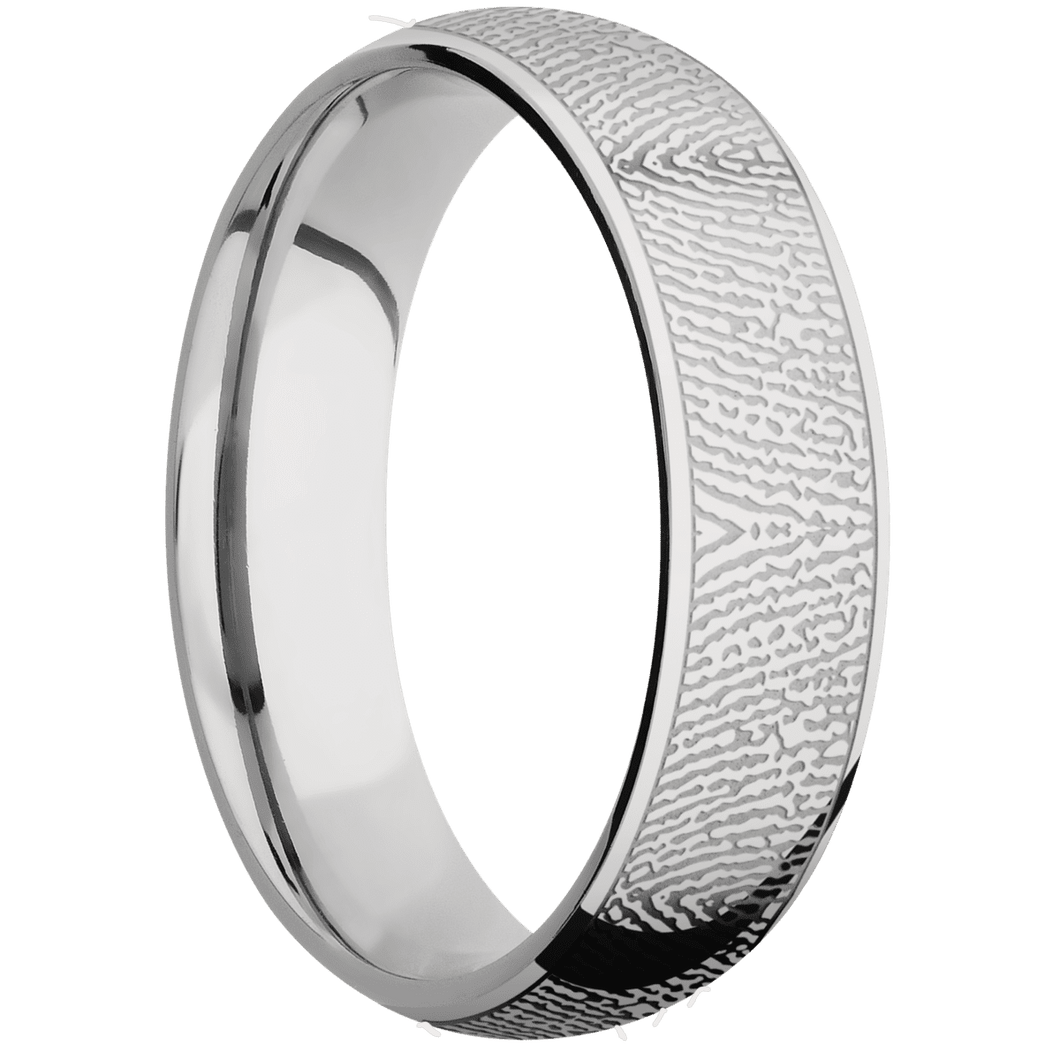 Palladium Silver + Polish Finish