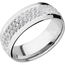 10K White Gold + Polish Finish