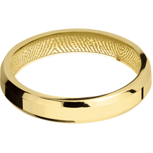 10K Yellow Gold + Polish , Polish Finish