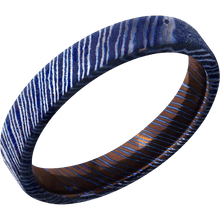 Titanium Damascus + Satinetched Finish