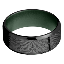 Zirconium + Polish , Polish Finish + Highland Green