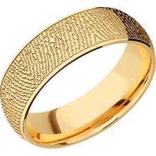 14K Yellow Gold + Polish Finish