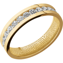 10K Yellow Gold + Polish Finish