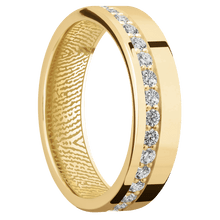 10K Yellow Gold + Polish Finish