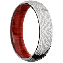 Palladium Silver + Polish Finish + Padauk