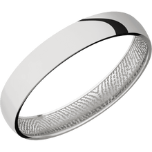Palladium Silver + Polish Finish