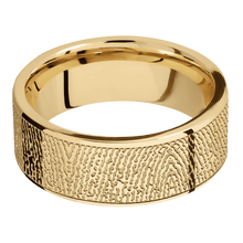10K Yellow Gold + Polish Finish