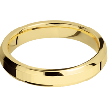 10K Yellow Gold + Polish , Polish Finish