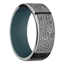 Titanium + Polish Finish + Blue Titanium