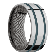 Titanium + Polish Finish + Tantalum Noir