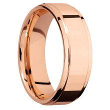 14K Rose Gold + Polish , Polish Finish