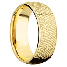 10K Yellow Gold + Polish Finish