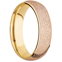 10K Yellow Gold + Polish Finish