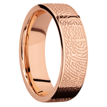 14K Rose Gold + Polish Finish