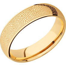 14K Yellow Gold + Polish Finish