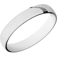 14K White Gold + Polish Finish + White